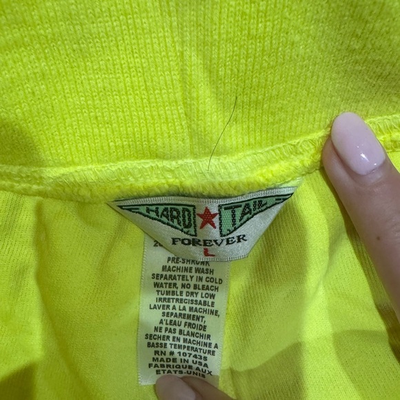 Hard Tail Neon Low Rise Terry Short Size L - Picture 2 of 3